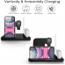 2020 Four in One Wireless Charging Station for Phone, Apple Watch (Series 1 - 5),Apple Pencil and AirPods Pro